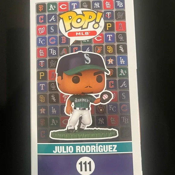 Funko POP! MLB : Seattle Mariners - Julio Rodriguez #111 - Picture 4 of 4